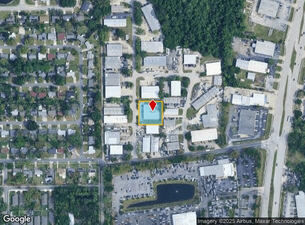 709 Industry Rd, Longwood, FL Parcel Map