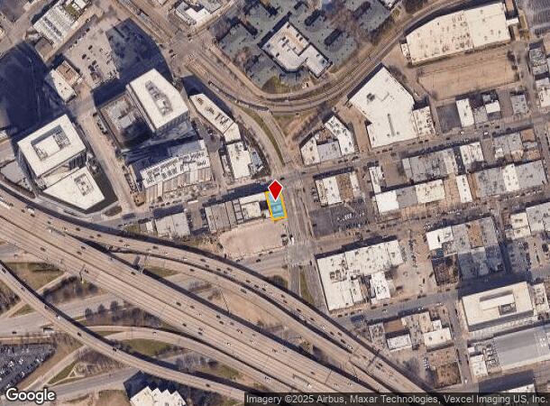  2556 Elm St, Dallas, TX Parcel Map