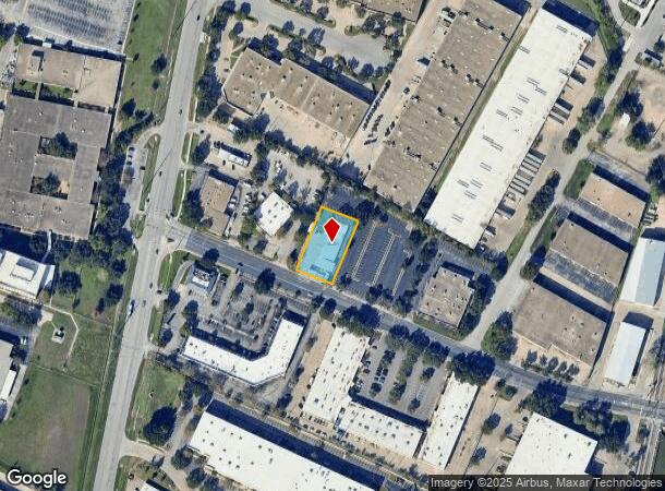  2500 Rutland Dr, Austin, TX Parcel Map