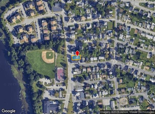  604 Dyer Ave, Cranston, RI Parcel Map