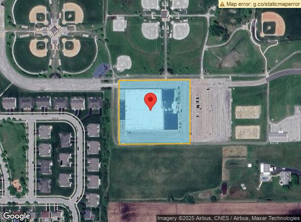  10600 White Oak Ave, Saint John, IN Parcel Map