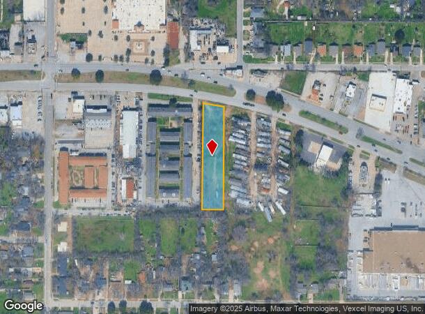  5220 E Lancaster Ave, Fort Worth, TX Parcel Map