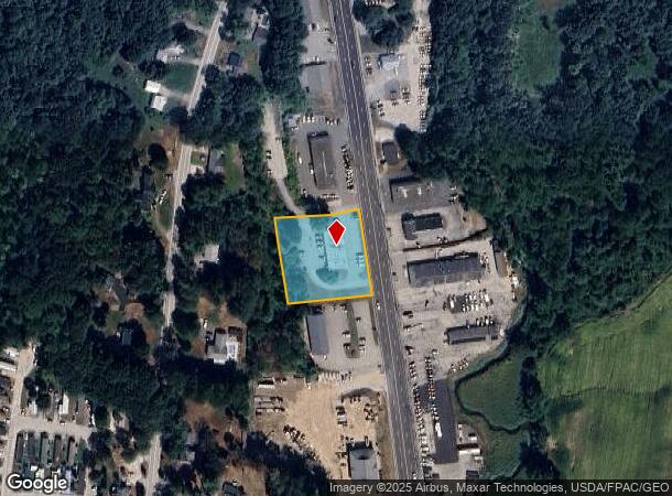  1120 Center St, Auburn, ME Parcel Map