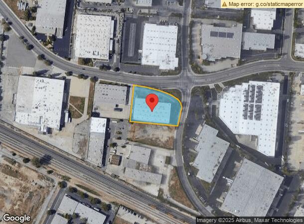  17448 Railroad St, City Of Industry, CA Parcel Map