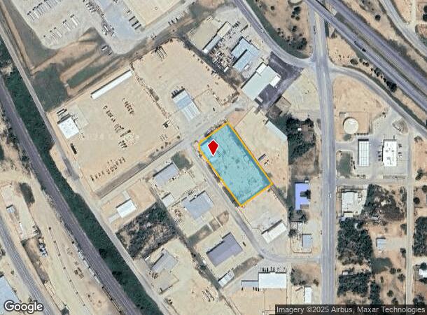  512 Industrial St, Snyder, TX Parcel Map