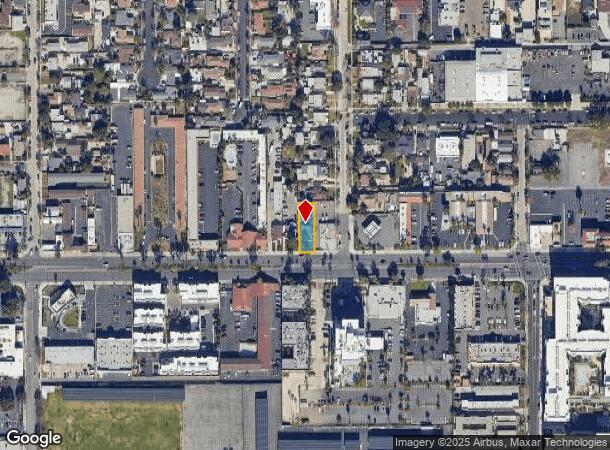  1533 E 1St St, Santa Ana, CA Parcel Map