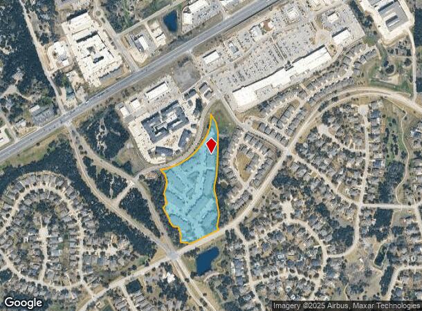  271 Trinity Hills Dr, Austin, TX Parcel Map