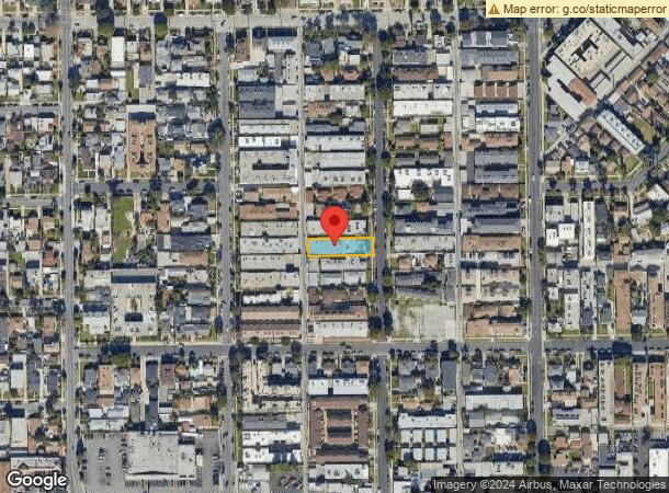  711 Walnut St, Inglewood, CA Parcel Map