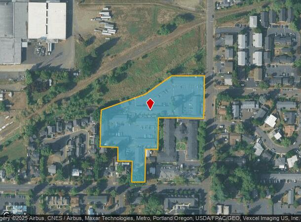 2144 Hawthorne St, Forest Grove, OR Parcel Map