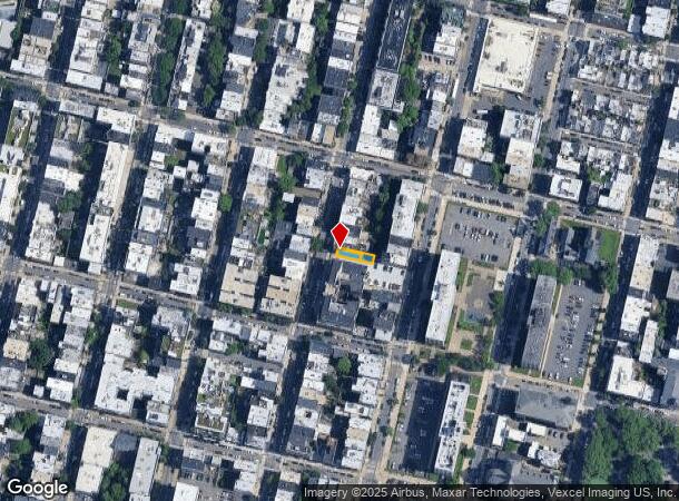  517 Adams St, Hoboken, NJ Parcel Map