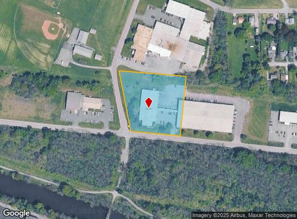  200 W Shore Blvd, Newark, NY Parcel Map