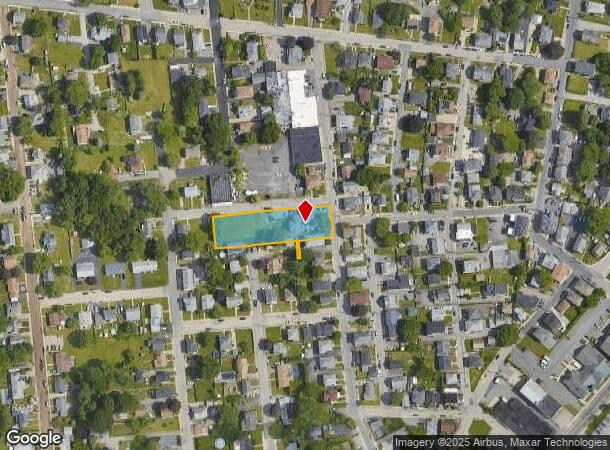  82 Pond St, West Warwick, RI Parcel Map