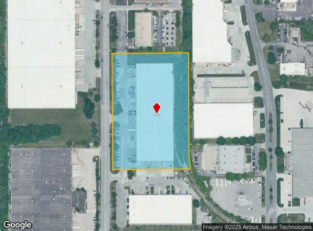  9733 Lackman Rd, Lenexa, KS Parcel Map