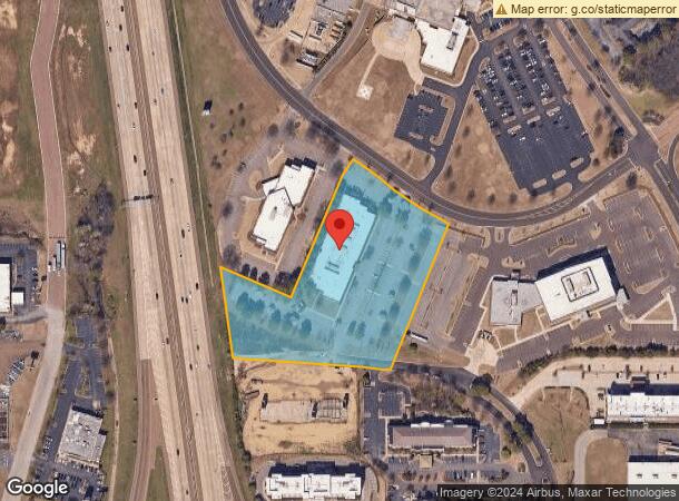  391 Southcrest Cir, Southaven, MS Parcel Map