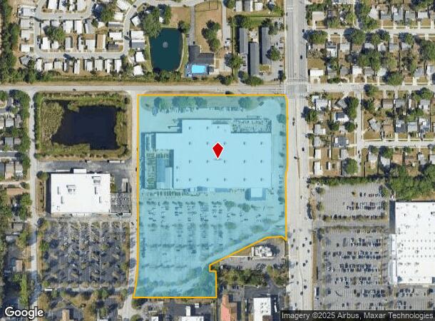  7301 Park Blvd N, Pinellas Park, FL Parcel Map