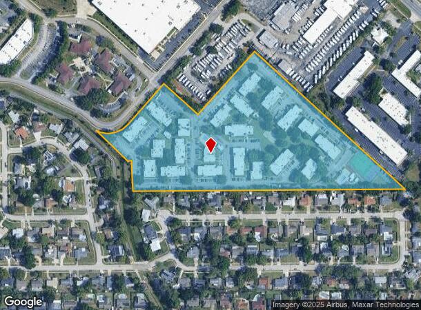 210 Welcome Way, Fern Park, FL Parcel Map