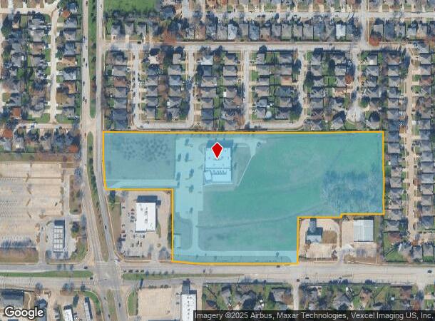 201 E Sublett Rd, Arlington, TX Parcel Map