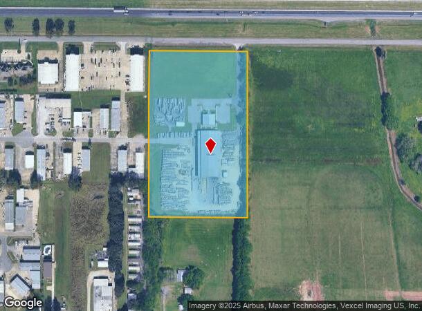 824 S I 10 S Frontage Rd, Scott, LA Parcel Map