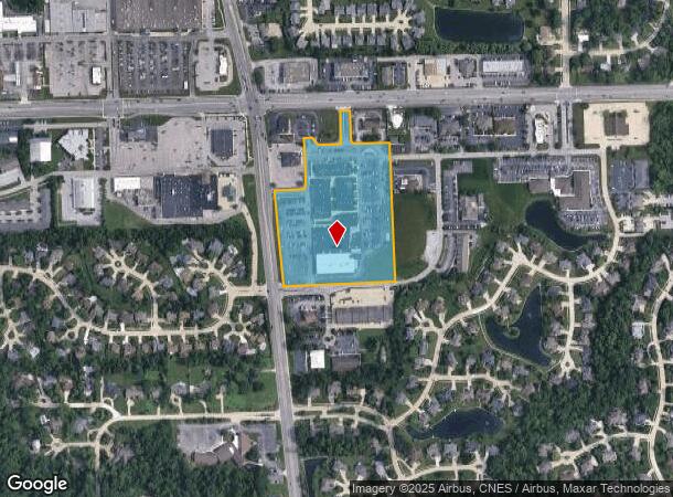 10202 Coldwater Rd, Fort Wayne, IN Parcel Map