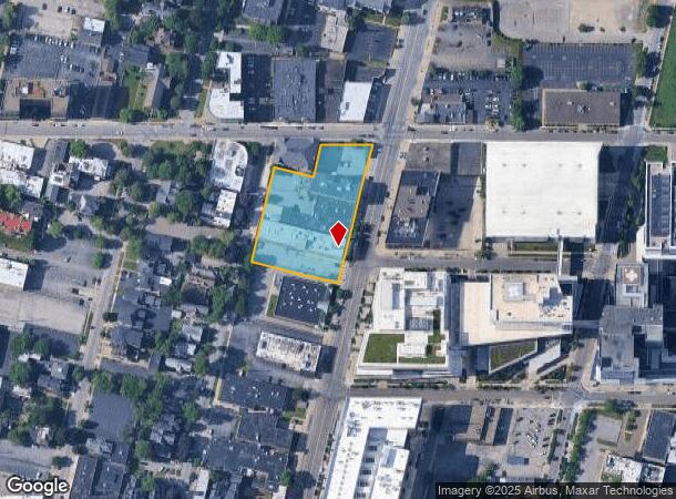 1008 Main St, Buffalo, NY Parcel Map