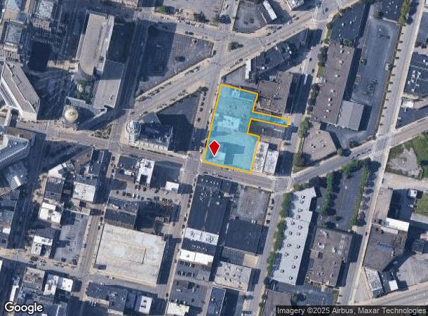 357 Ellicott St, Buffalo, NY Parcel Map