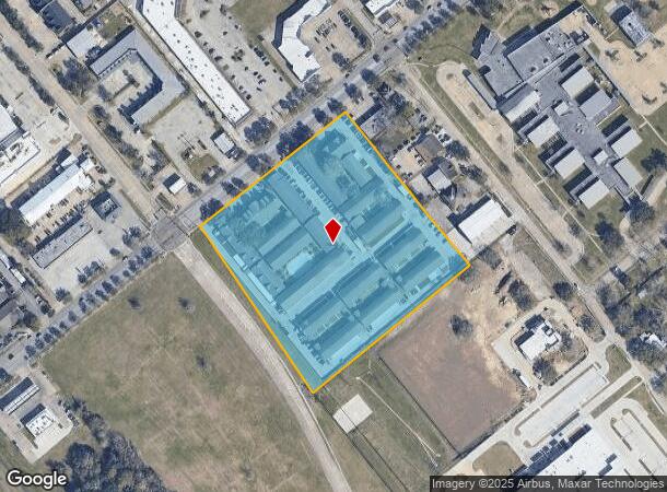  535 W Nasa Pkwy, Webster, TX Parcel Map