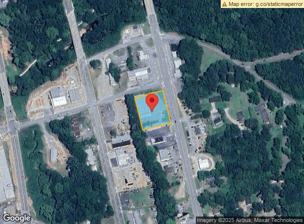  831 S Elbert St, Milledgeville, GA Parcel Map