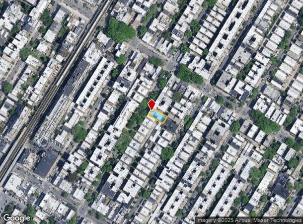 3125 33Rd St, Astoria, NY Parcel Map