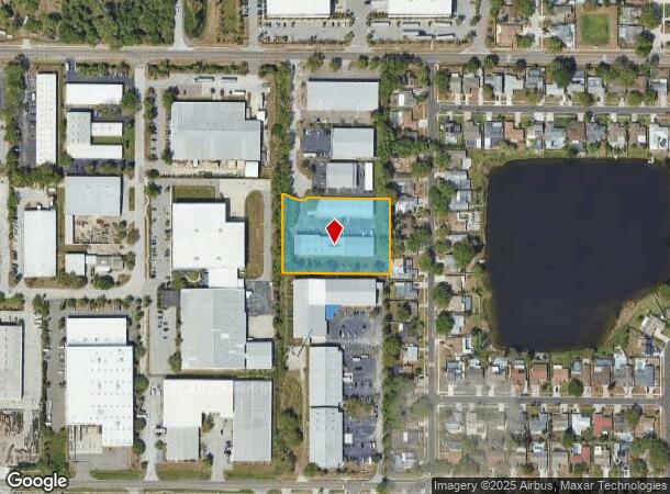  12461 Creekside Dr, Largo, FL Parcel Map