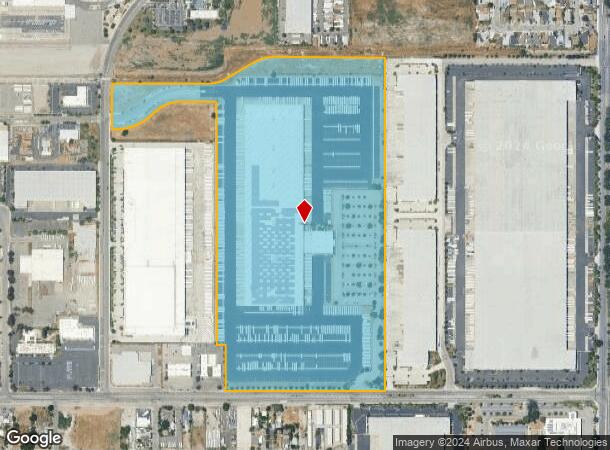  890 E Mill St, San Bernardino, CA Parcel Map