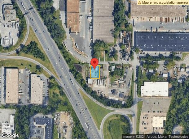  833 Oregon Ave, Linthicum Heights, MD Parcel Map