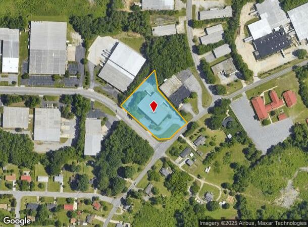  549 Townsend Ave, High Point, NC Parcel Map