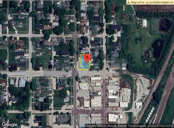  602 Lincolnway St, Woodbine, IA Parcel Map