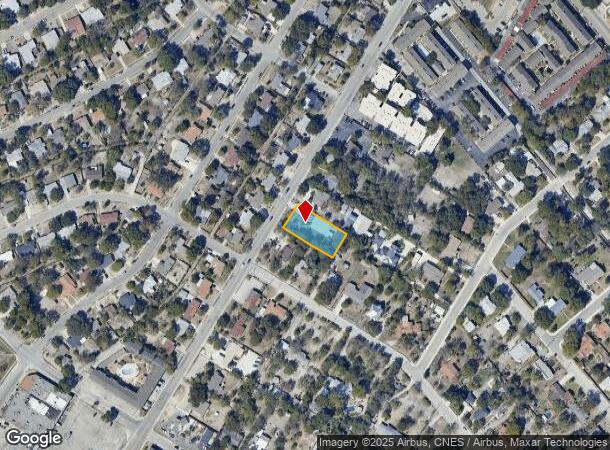 3010 Hillcrest Dr, San Antonio, TX Parcel Map