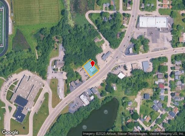  602 N Cedar Lake Rd, Round Lake, IL Parcel Map