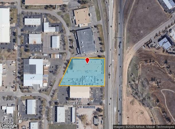  825 Sw Frontage Rd, Fort Collins, CO Parcel Map