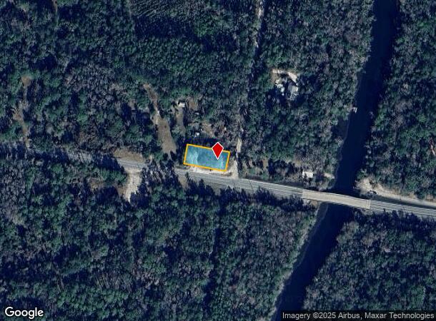  7968 Coastal Hwy, Crawfordville, FL Parcel Map