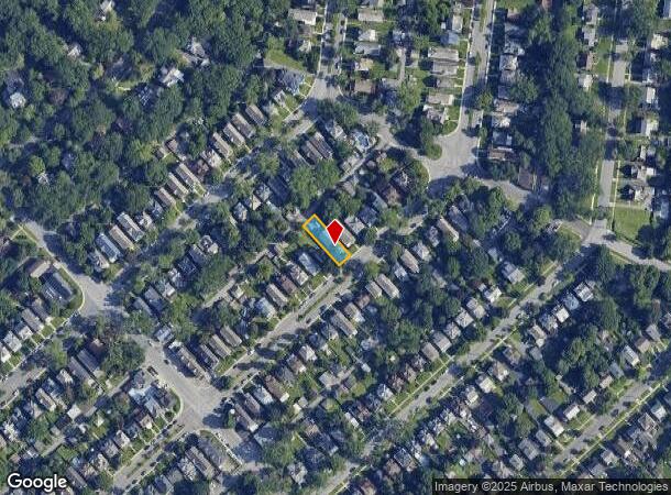 1157 Parkwood Blvd, Schenectady, NY Parcel Map