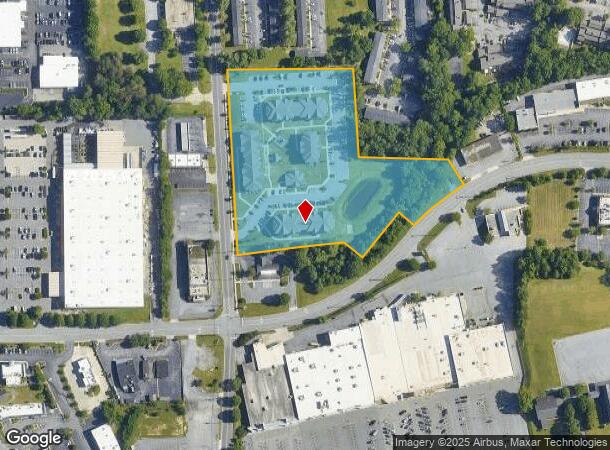  2208 Kirkwood St, High Point, NC Parcel Map