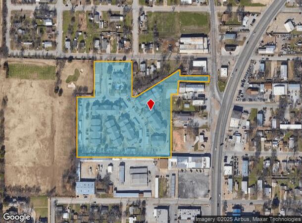  1601 32Nd St, Wichita Falls, TX Parcel Map