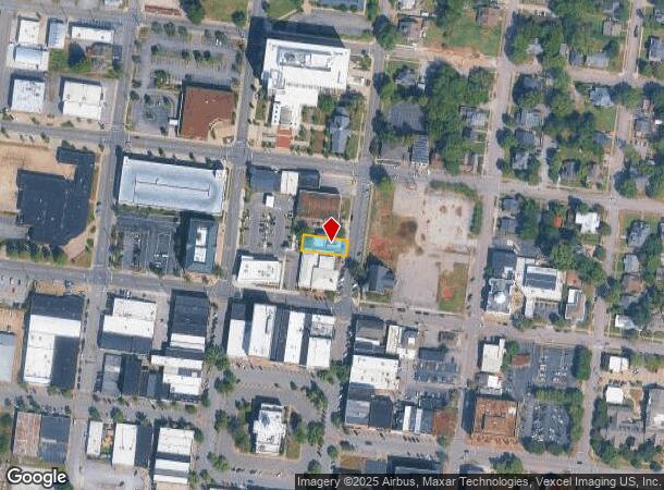  215 N Church St, Murfreesboro, TN Parcel Map