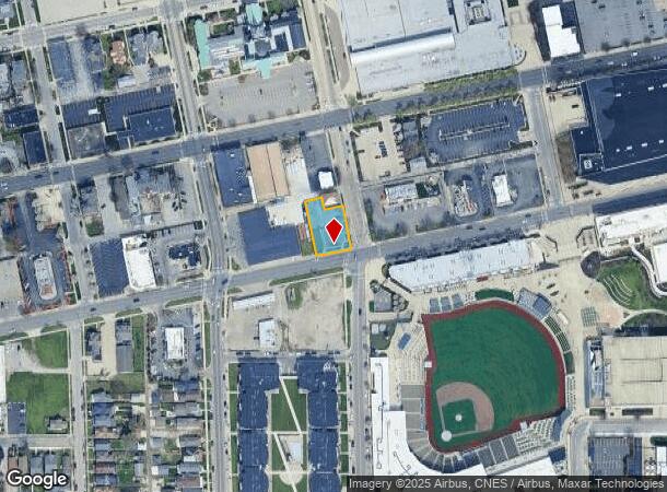  402 W Jefferson Blvd, Fort Wayne, IN Parcel Map