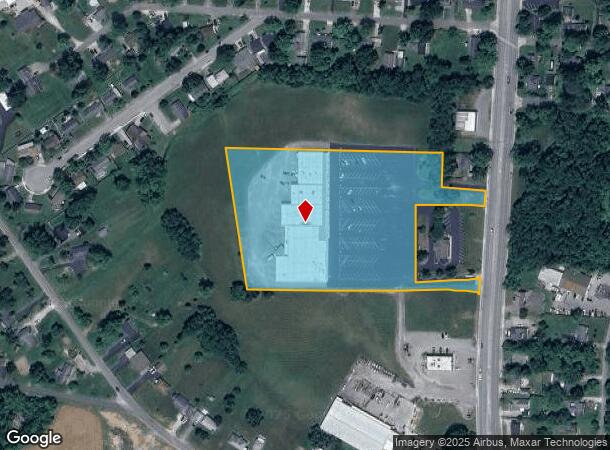  1103 Market St, Charlestown, IN Parcel Map