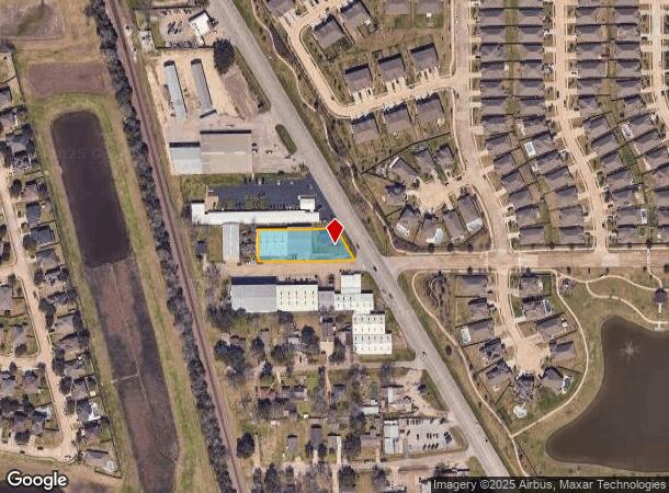  2924 S Main St, Pearland, TX Parcel Map