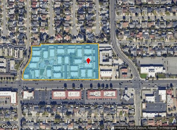  501 E Katella Ave, Orange, CA Parcel Map