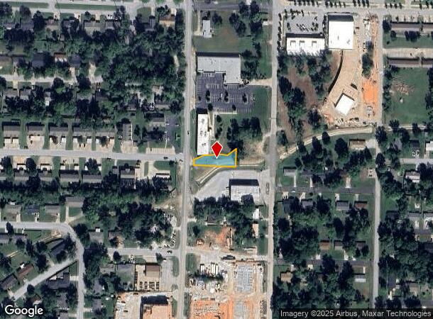 Sw A St, Bentonville, AR Parcel Map