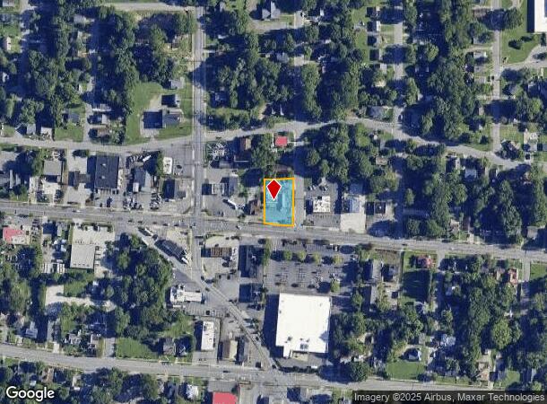  907 Waughtown St, Winston Salem, NC Parcel Map