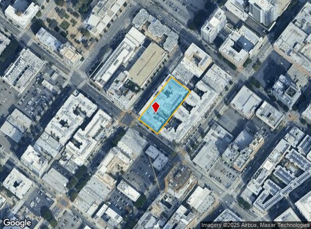  936 S Olive St, Los Angeles, CA Parcel Map