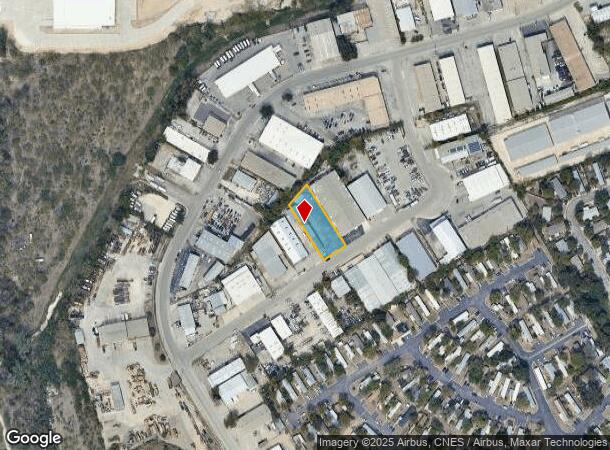  7337 Caribou, San Antonio, TX Parcel Map