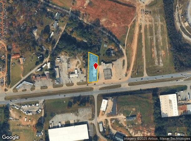  3912 Calhoun Memorial Hwy, Easley, SC Parcel Map